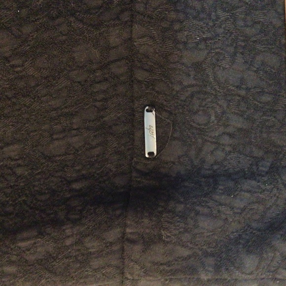 Black structured Legging Slacks - Picture 3 of 5